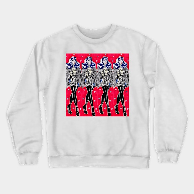 Violet Chachki Crewneck Sweatshirt by AAHarrison